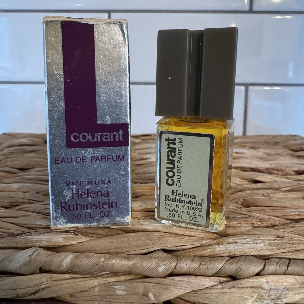 Vintage Helena Rubinstein Courant Eau de Parfum Splash , .5oz In Box Made In USA